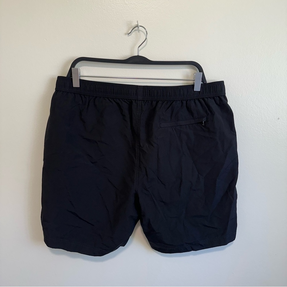 Onia Charles Straight-Leg Mid-Length Swim Shorts - Black XL - Picture 6 of 6